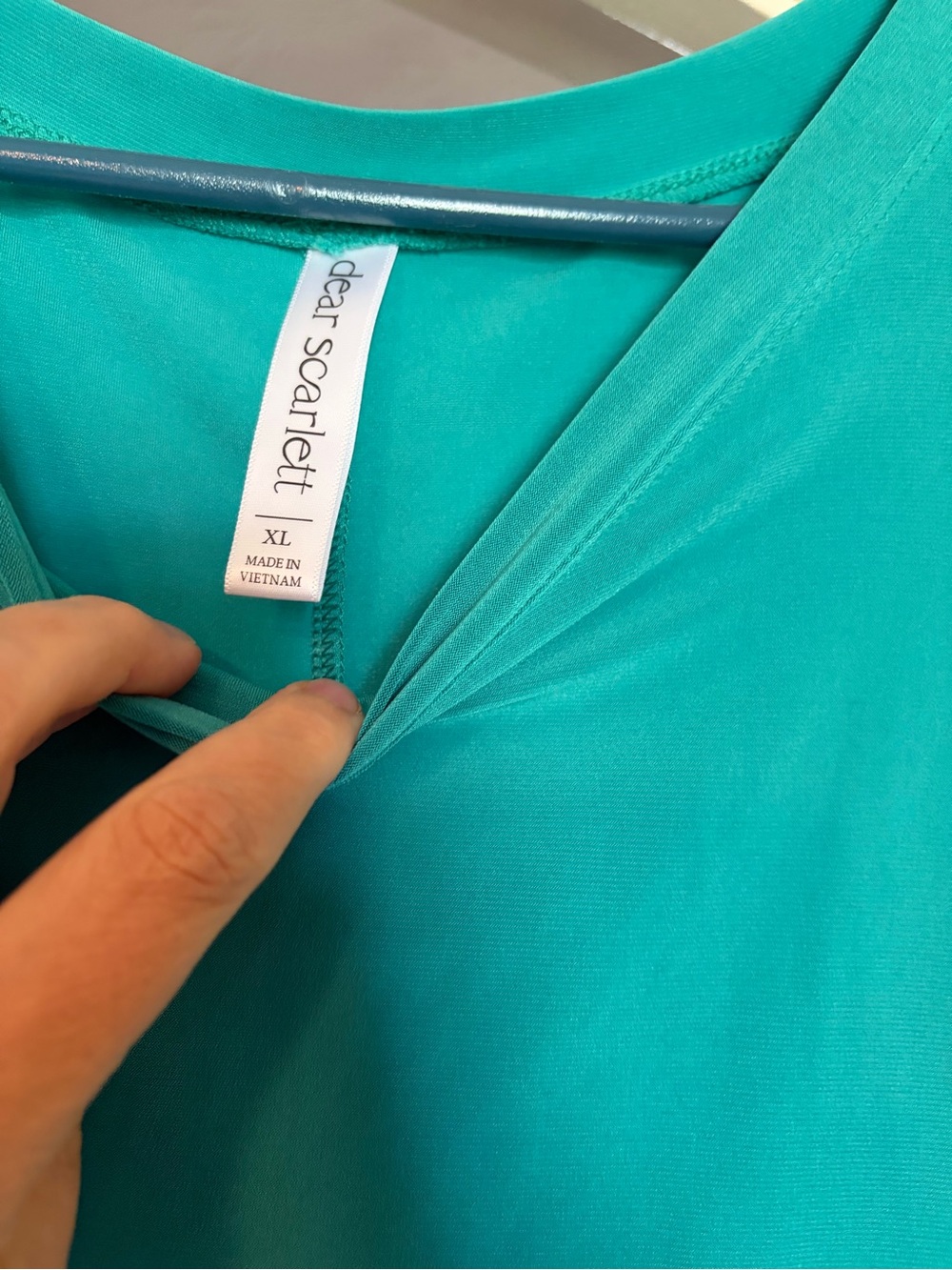 Dear Scarlett Turquoise Matching set Top and Pants - Picture 2 of 5